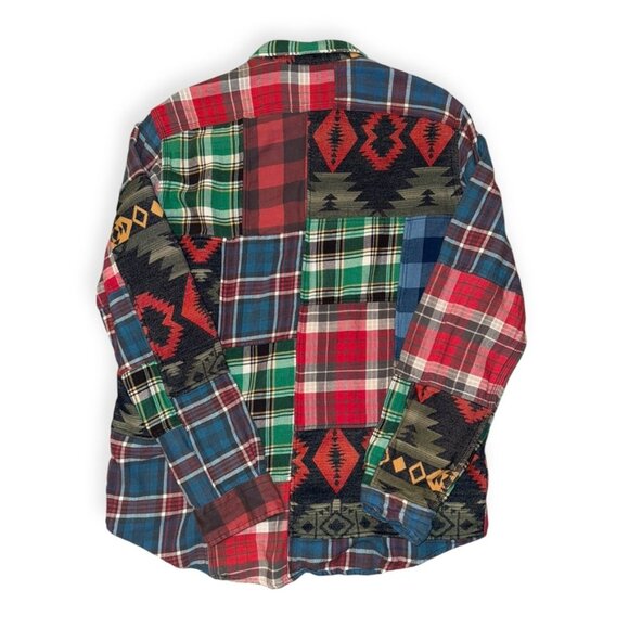 Polo Ralph Lauren Patchwork Aztec Flannel - Picture 7 of 7
